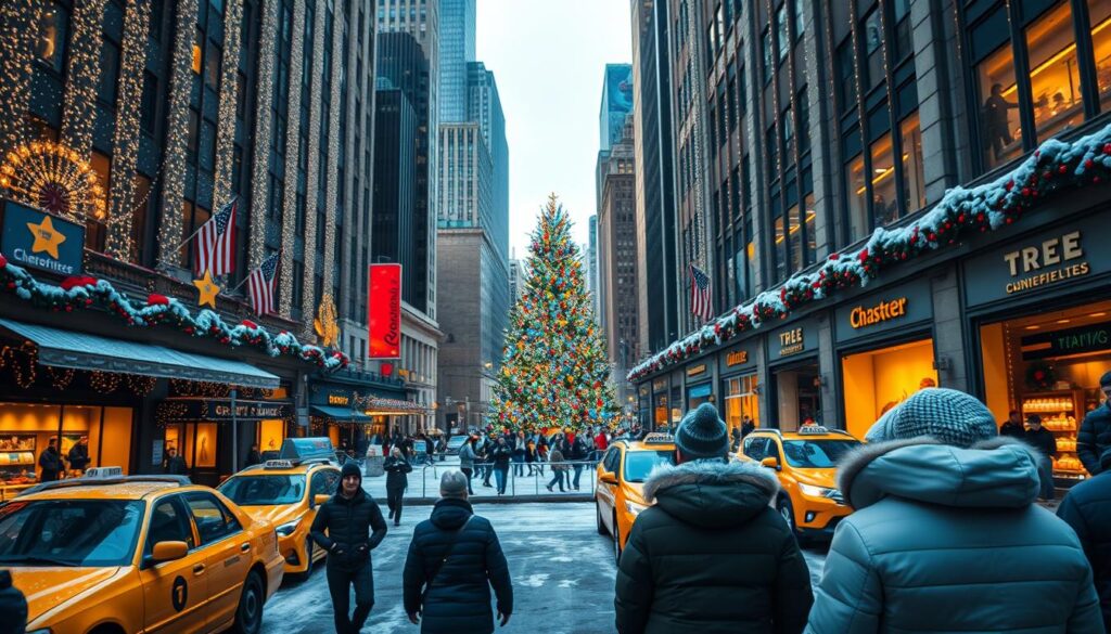 christmas in new york city