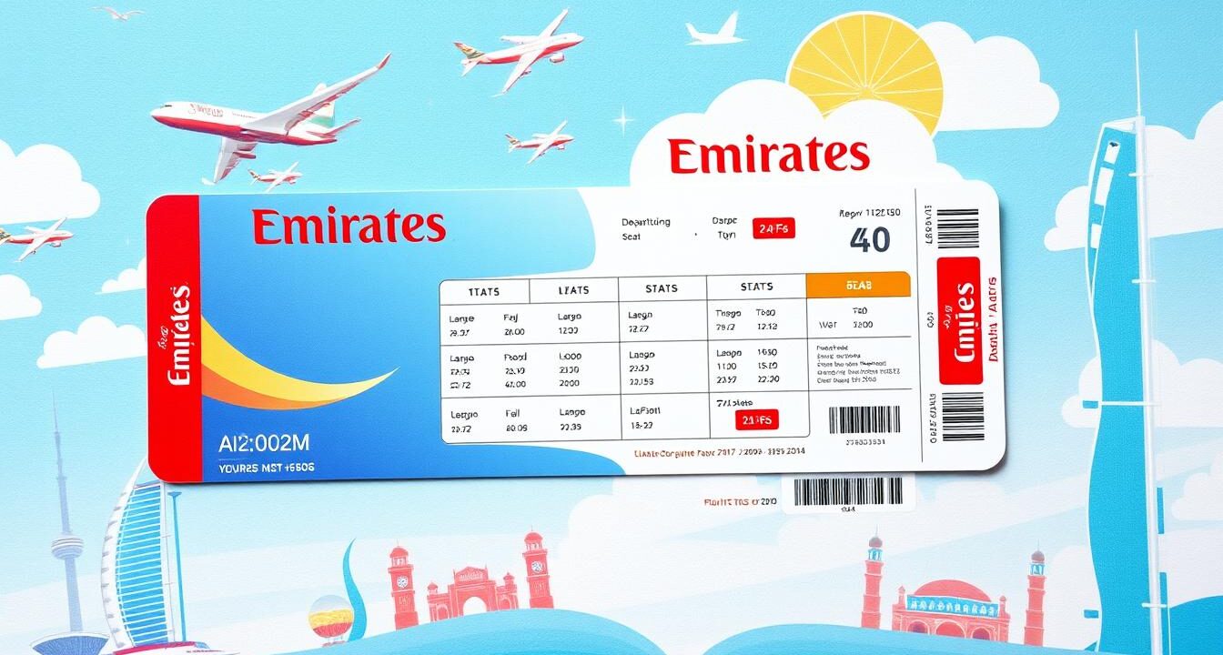 emirates flight itinerary