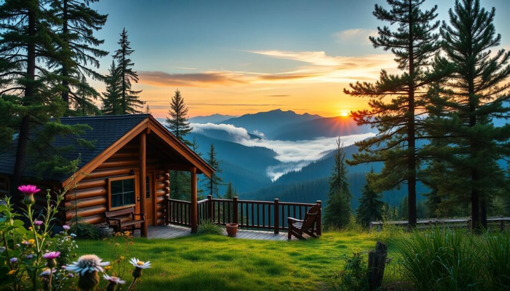 romantic mountain retreats