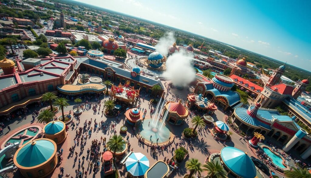 universal studios crowd patterns