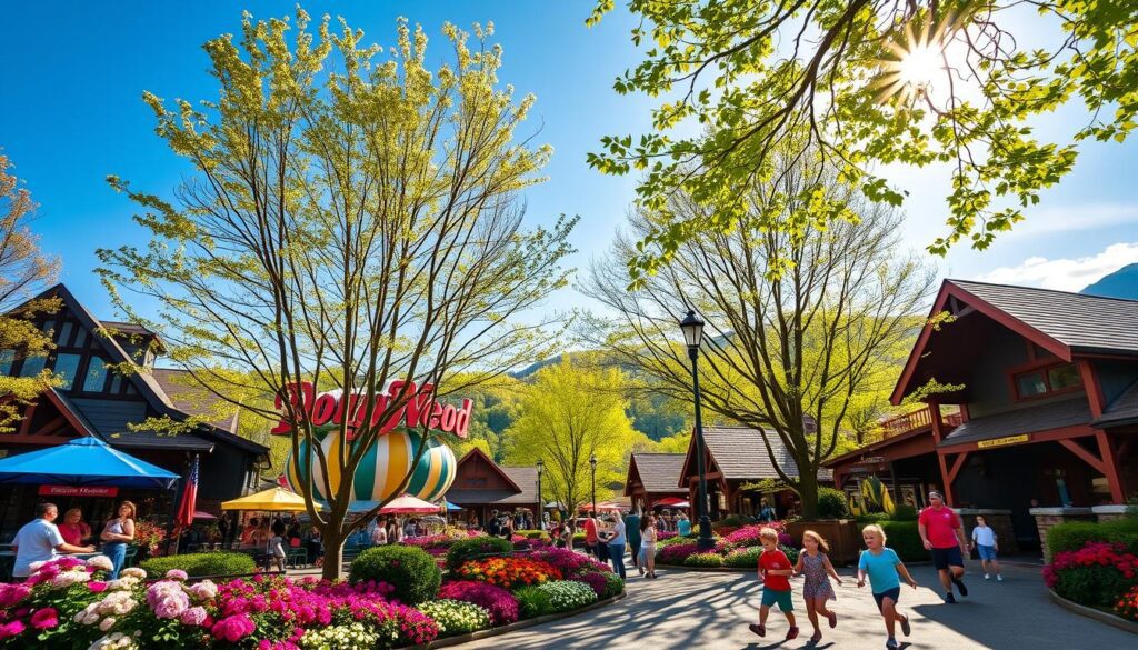 Dollywood in spring