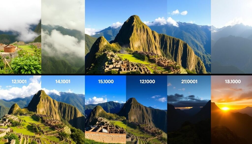 Machu Picchu weather by month