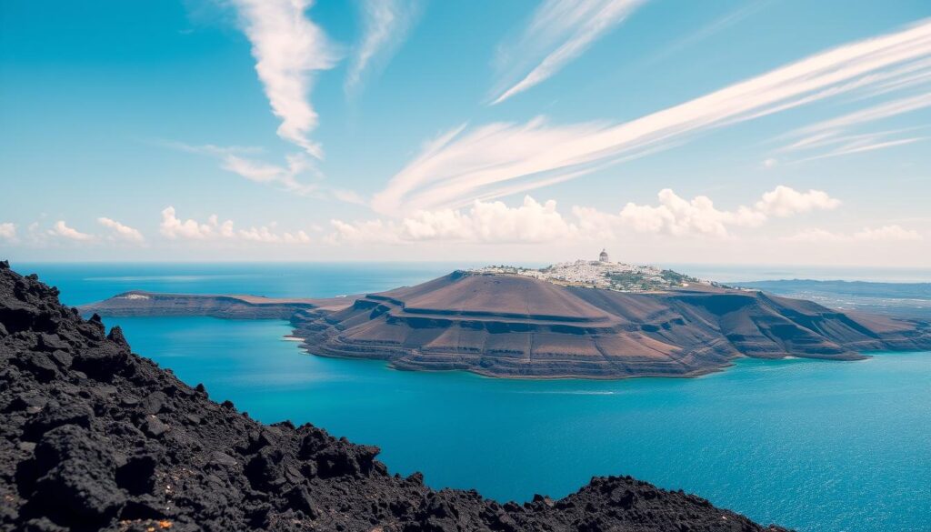 Santorini Volcano