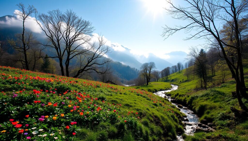 Smoky mountains spring