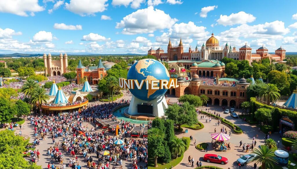 Universal Studios crowd levels