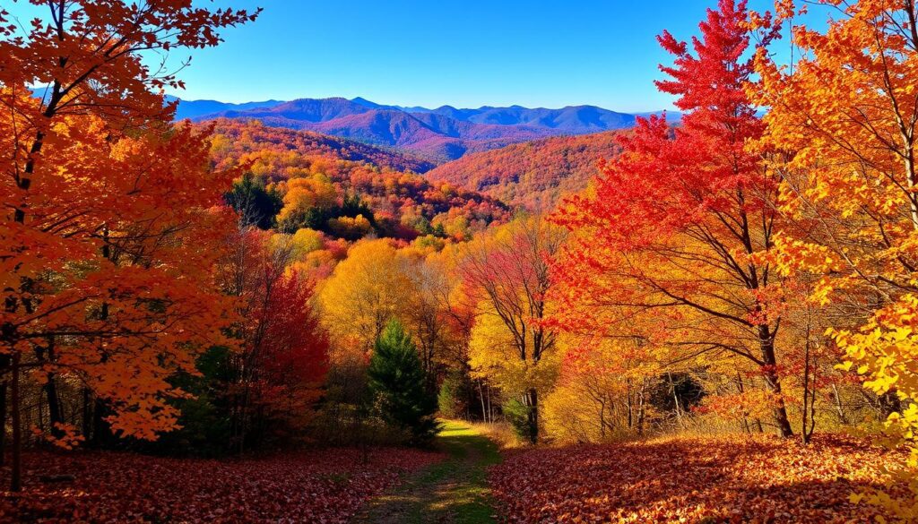 asheville fall foliage