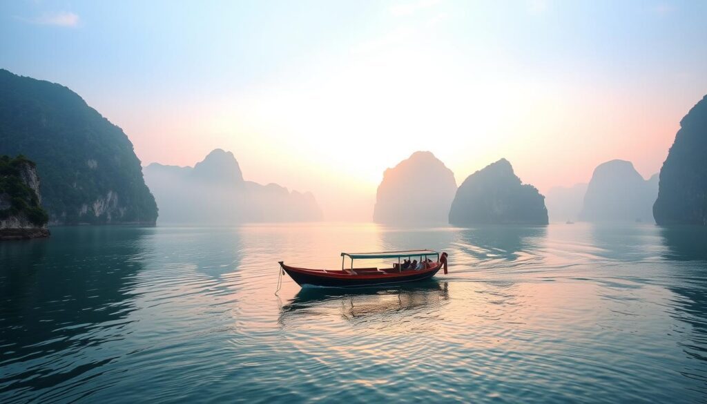 avoiding crowds in halong bay