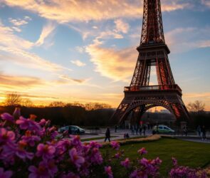 best time to visit eiffel tower