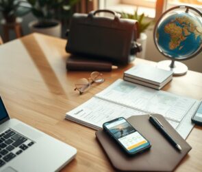 business travel itinerary