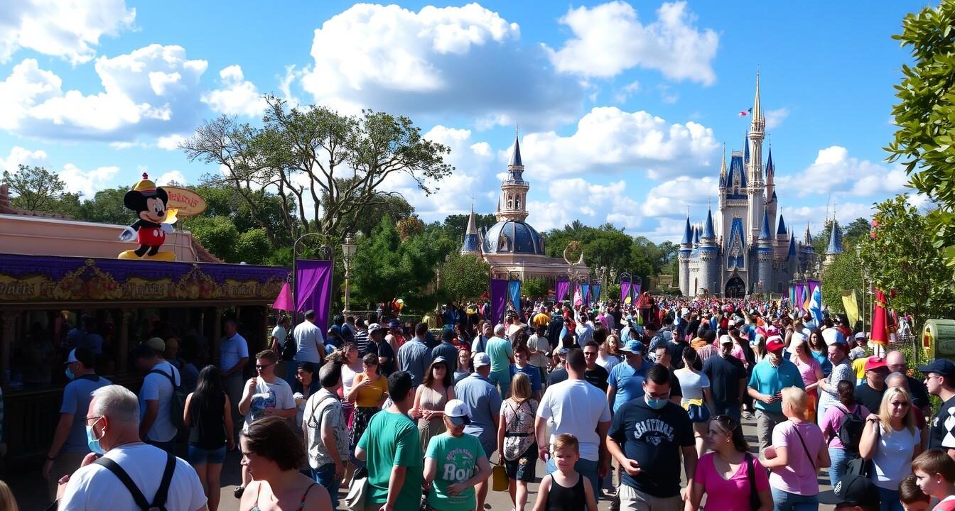 busy times at disney world