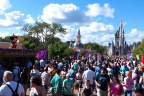 busy times at disney world