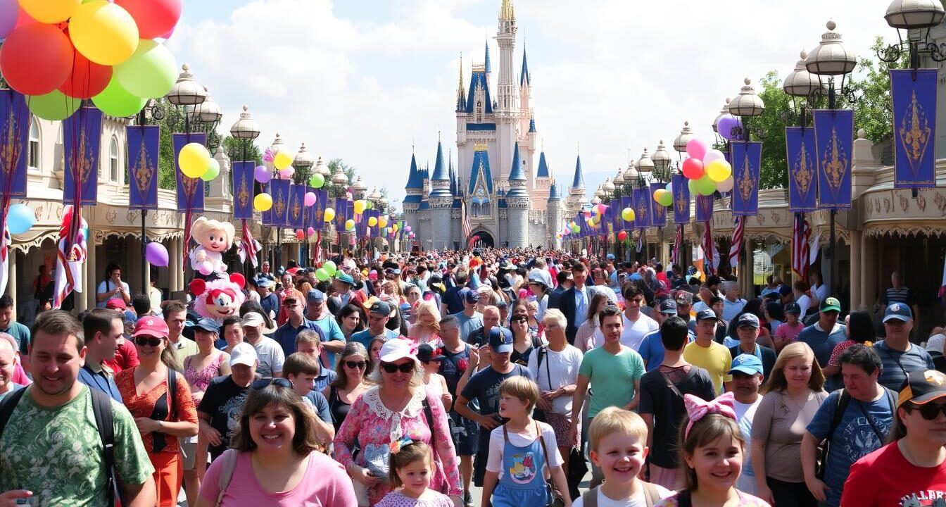 busy times at disney world