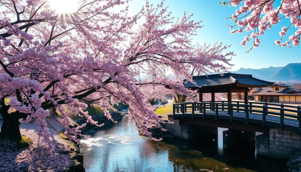 cherry blossoms in Japan