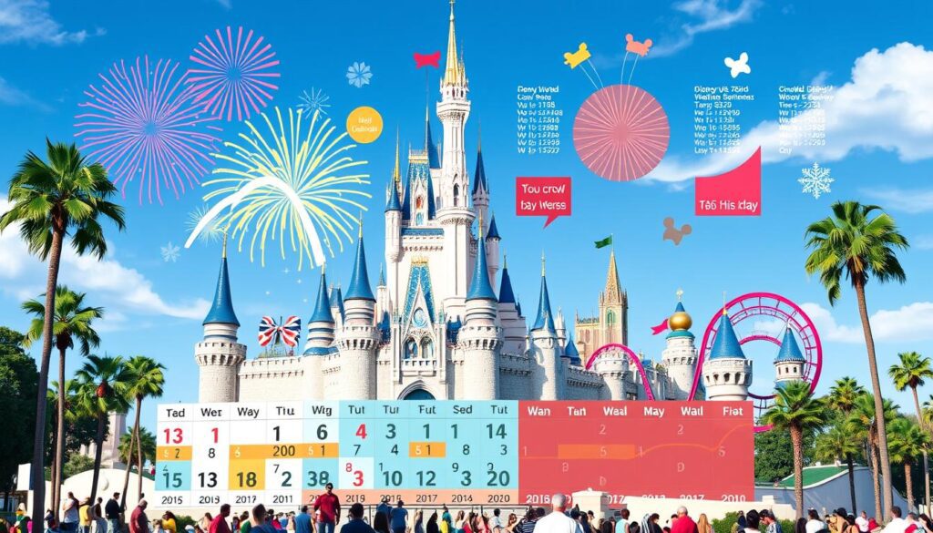 disney world crowd calendar