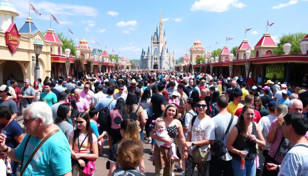 disney world crowds