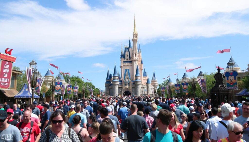 disney world crowds