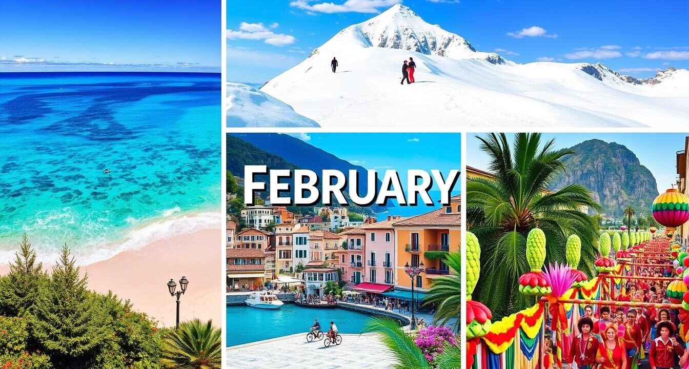 february travel destinations