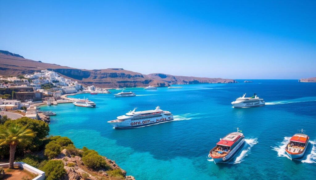 ferries in greece