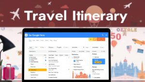 google docs travel itinerary