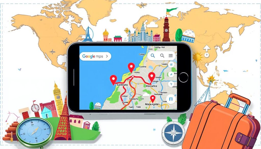 google maps plan trip