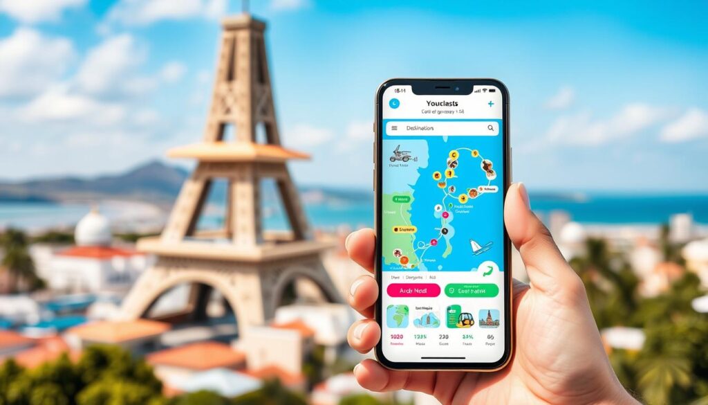 holiday itinerary app features