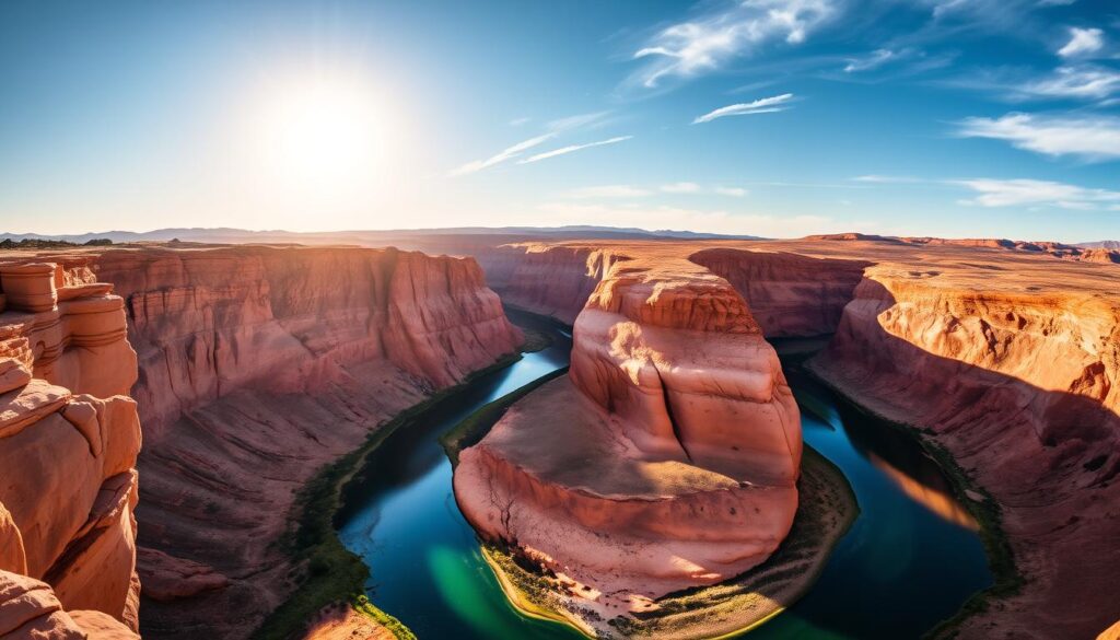 horseshoe bend midday visit