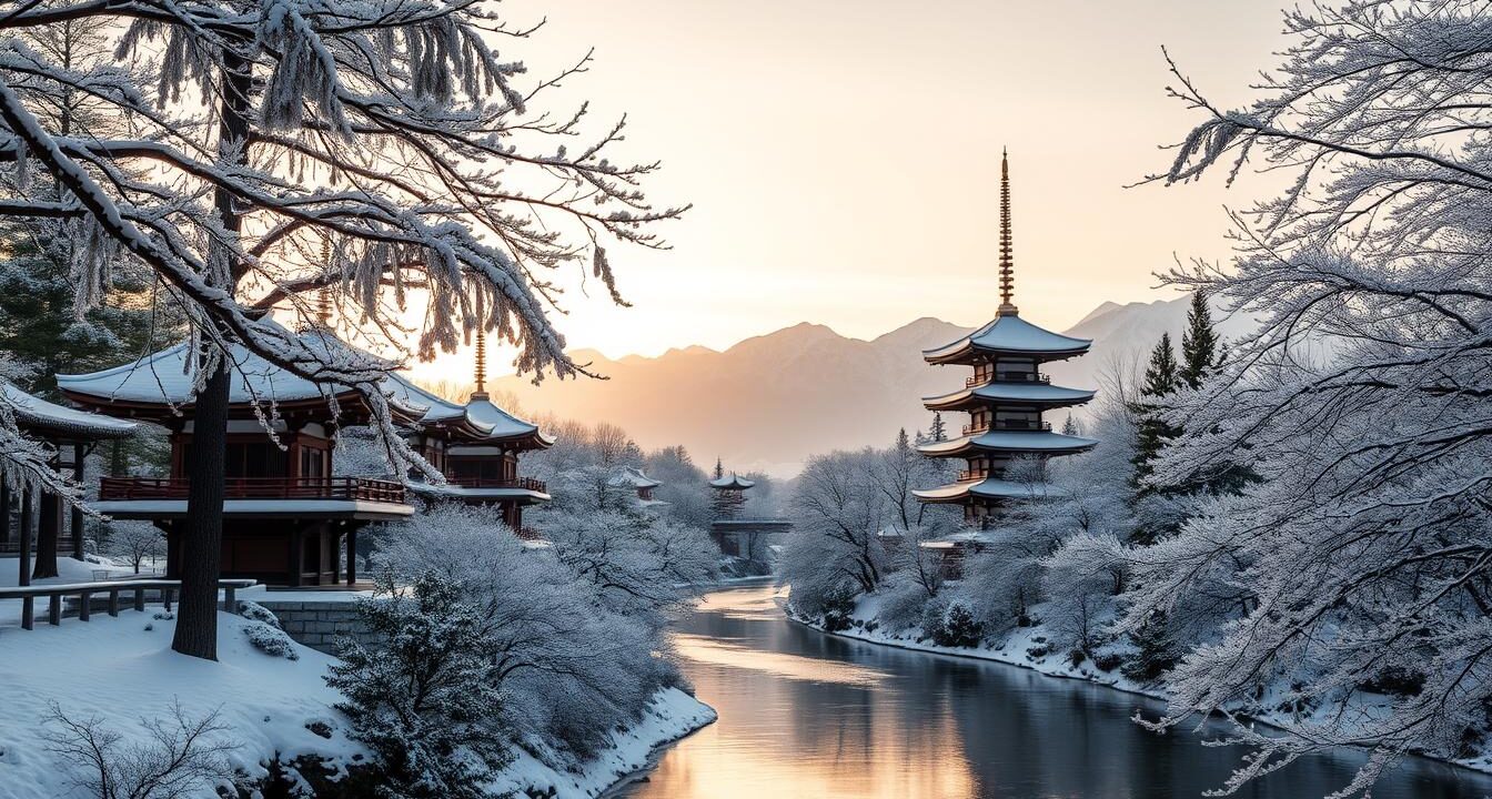 japan in winter