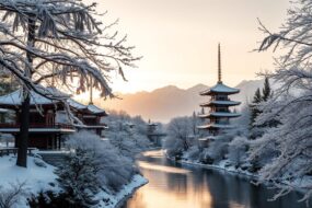 japan in winter