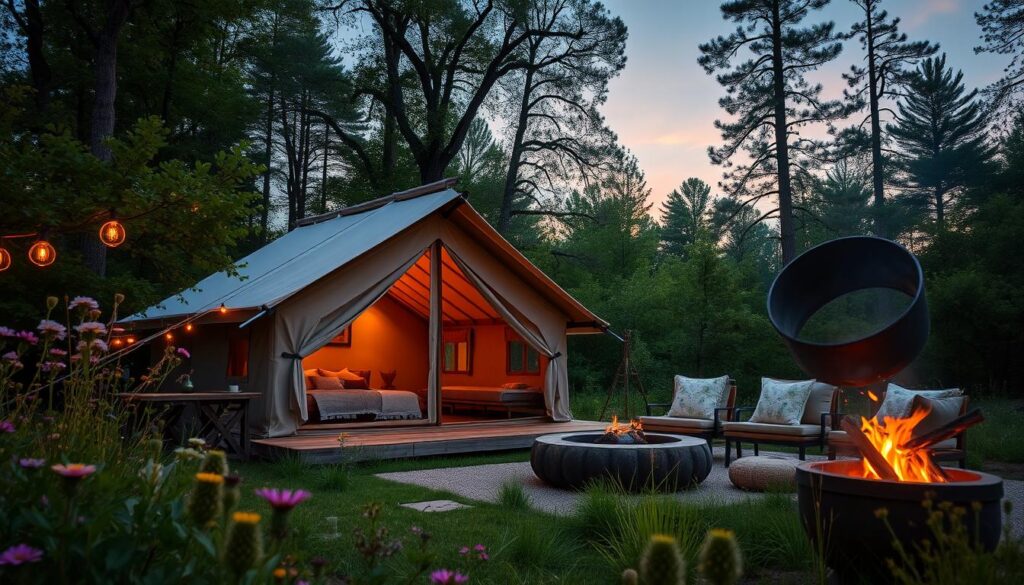 june glamping trips