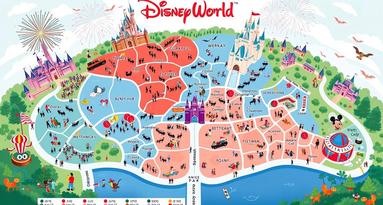 least busy days at disney world