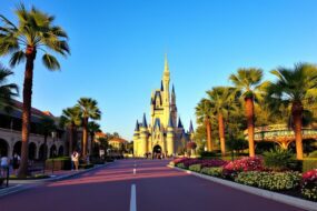 least crowded time to go to disney world