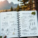 national park itinerary