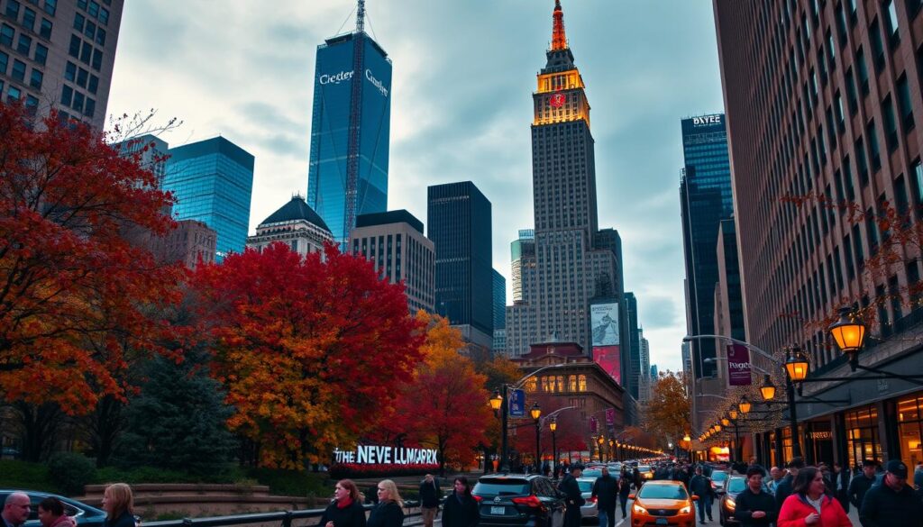 new york city in november