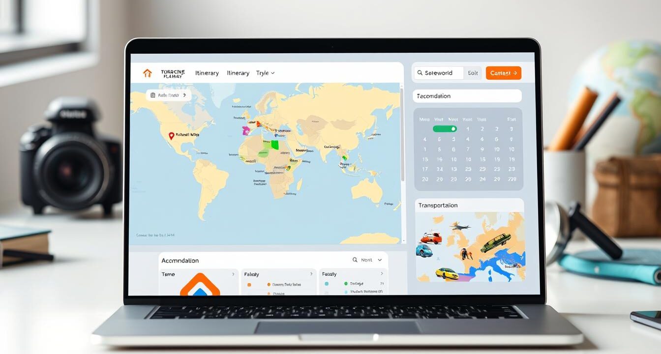 online itinerary planner