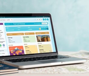 online travel itinerary