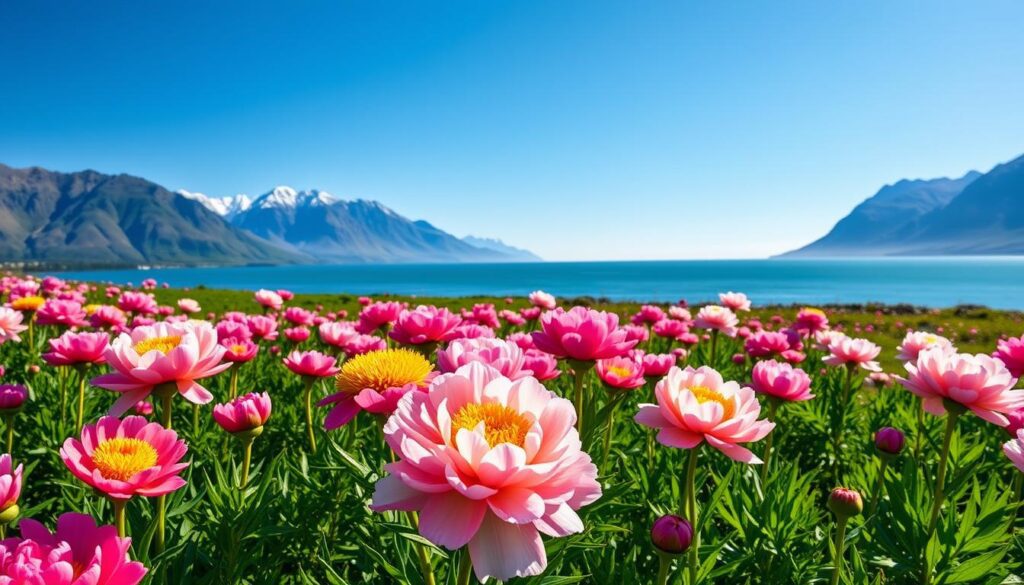 peony fields in homer alaska