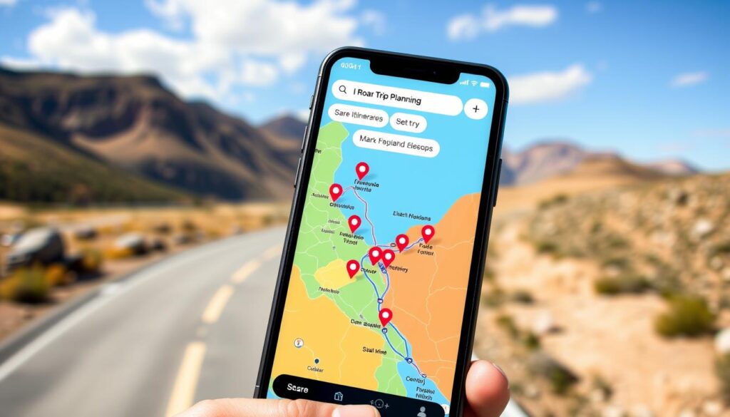 road trip planning app