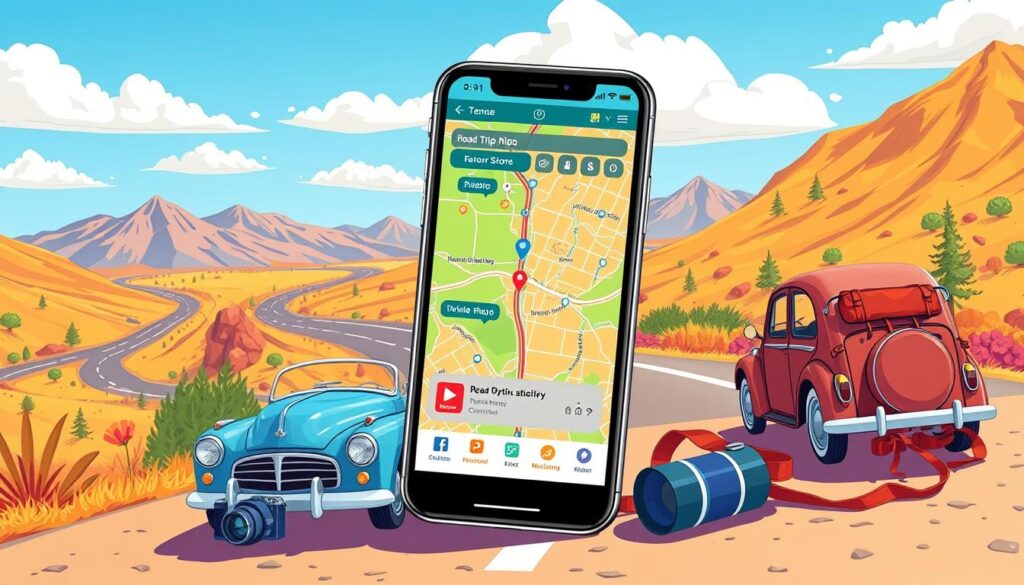 road trip planning app