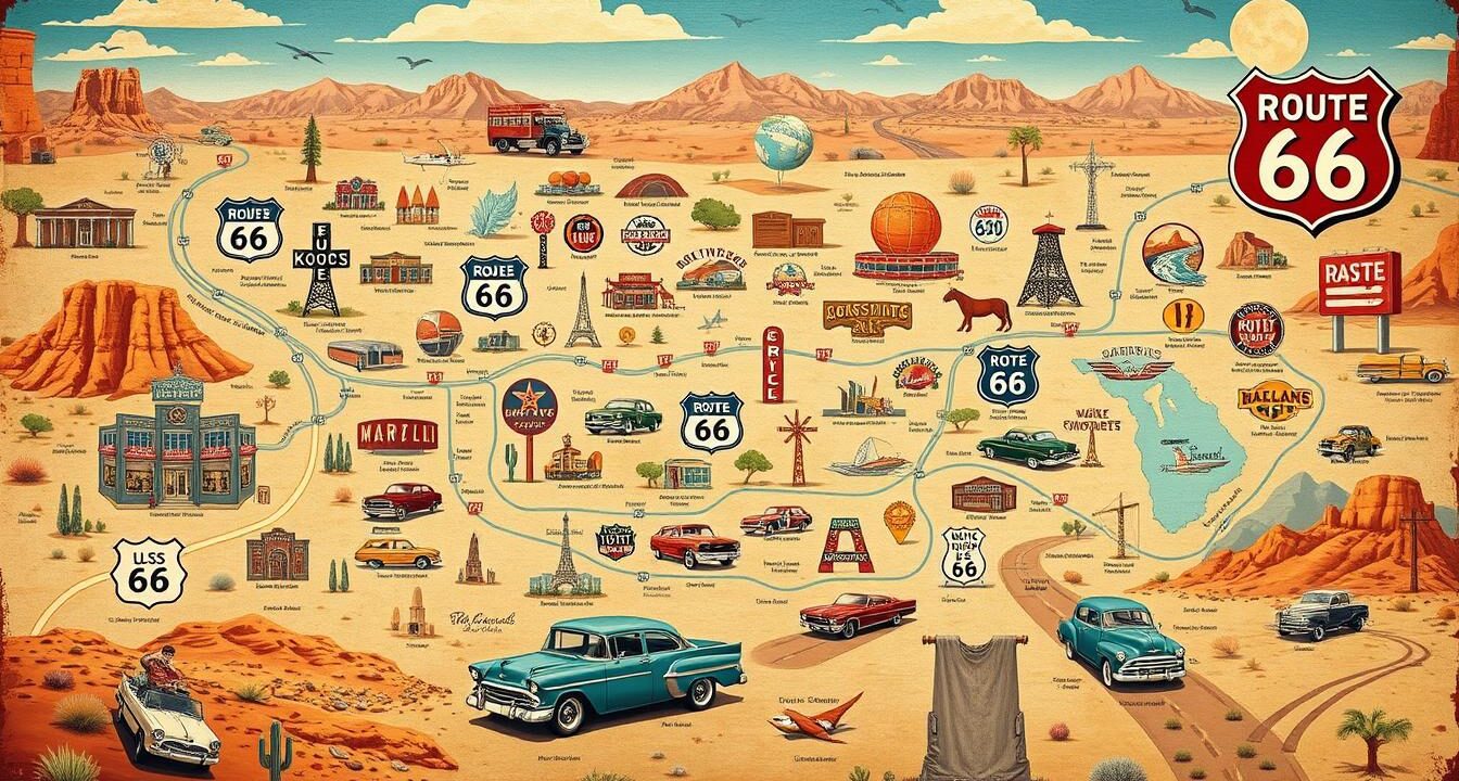 route 66 itinerary