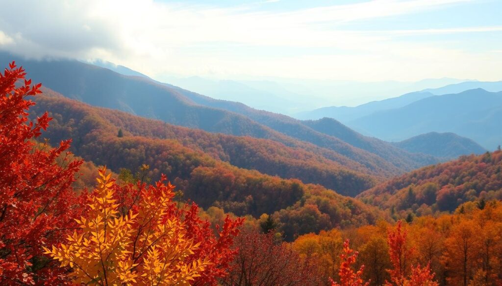 smoky mountains fall foliage
