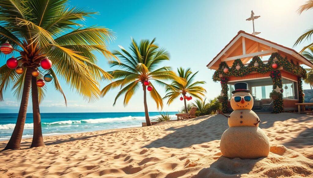 sunny christmas destinations