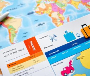 ticketed return travel itinerary