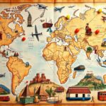 travel around the world itinerary