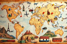 travel around the world itinerary