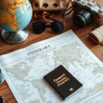 travel itinerary