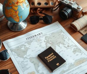 travel itinerary