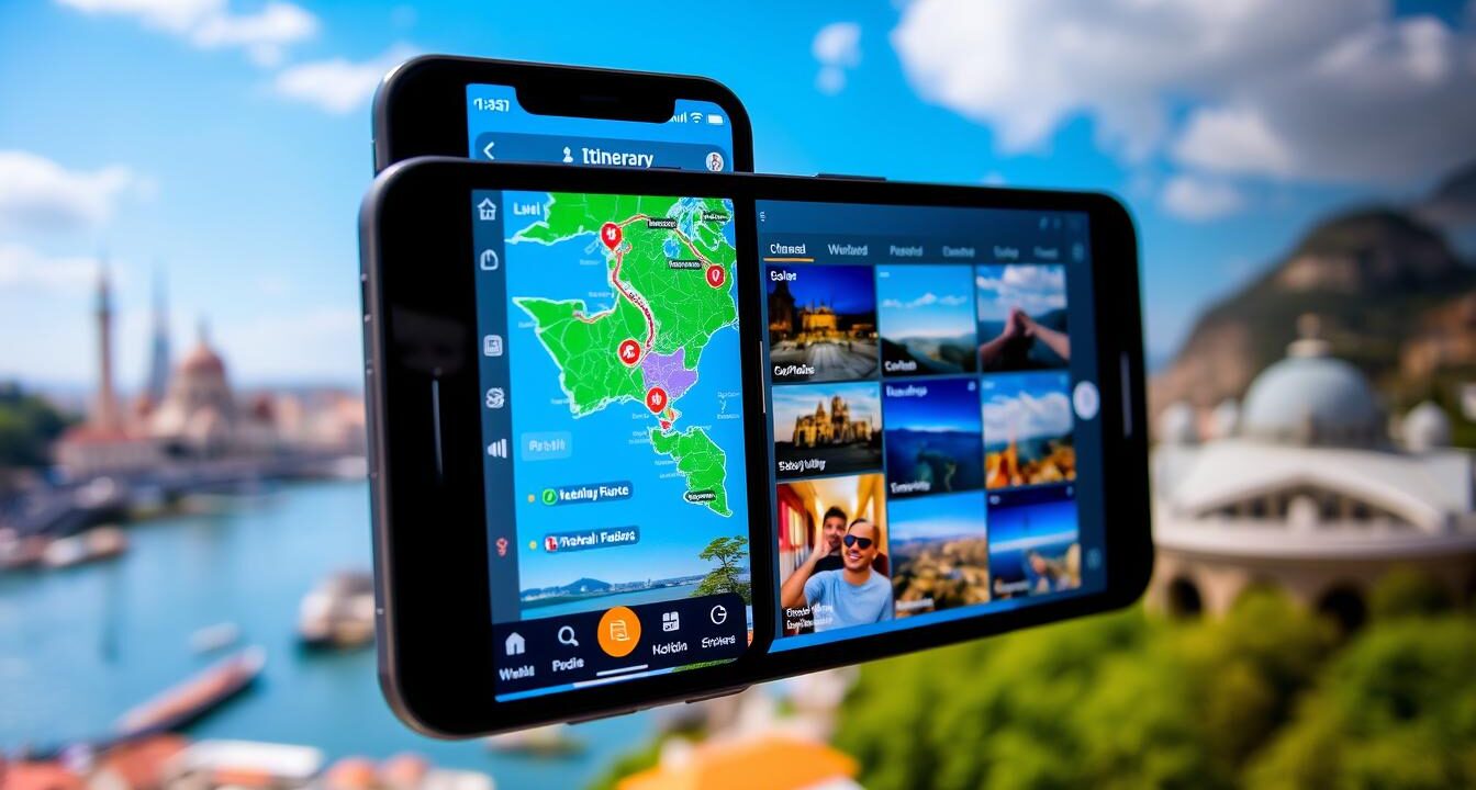 travel itinerary app