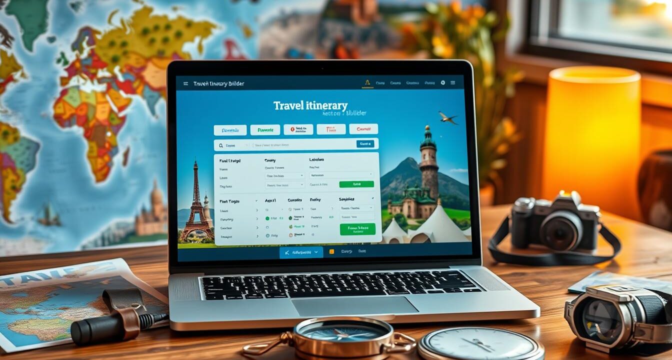 travel itinerary builder