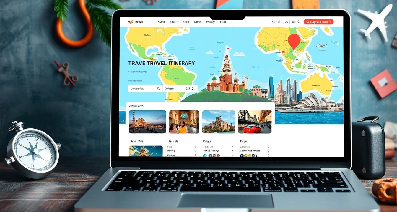 travel itinerary website