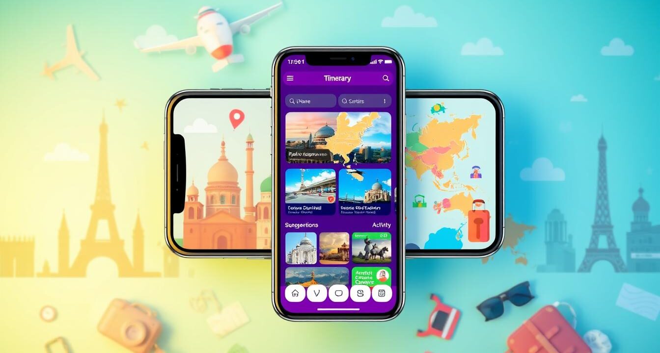 trip itinerary app